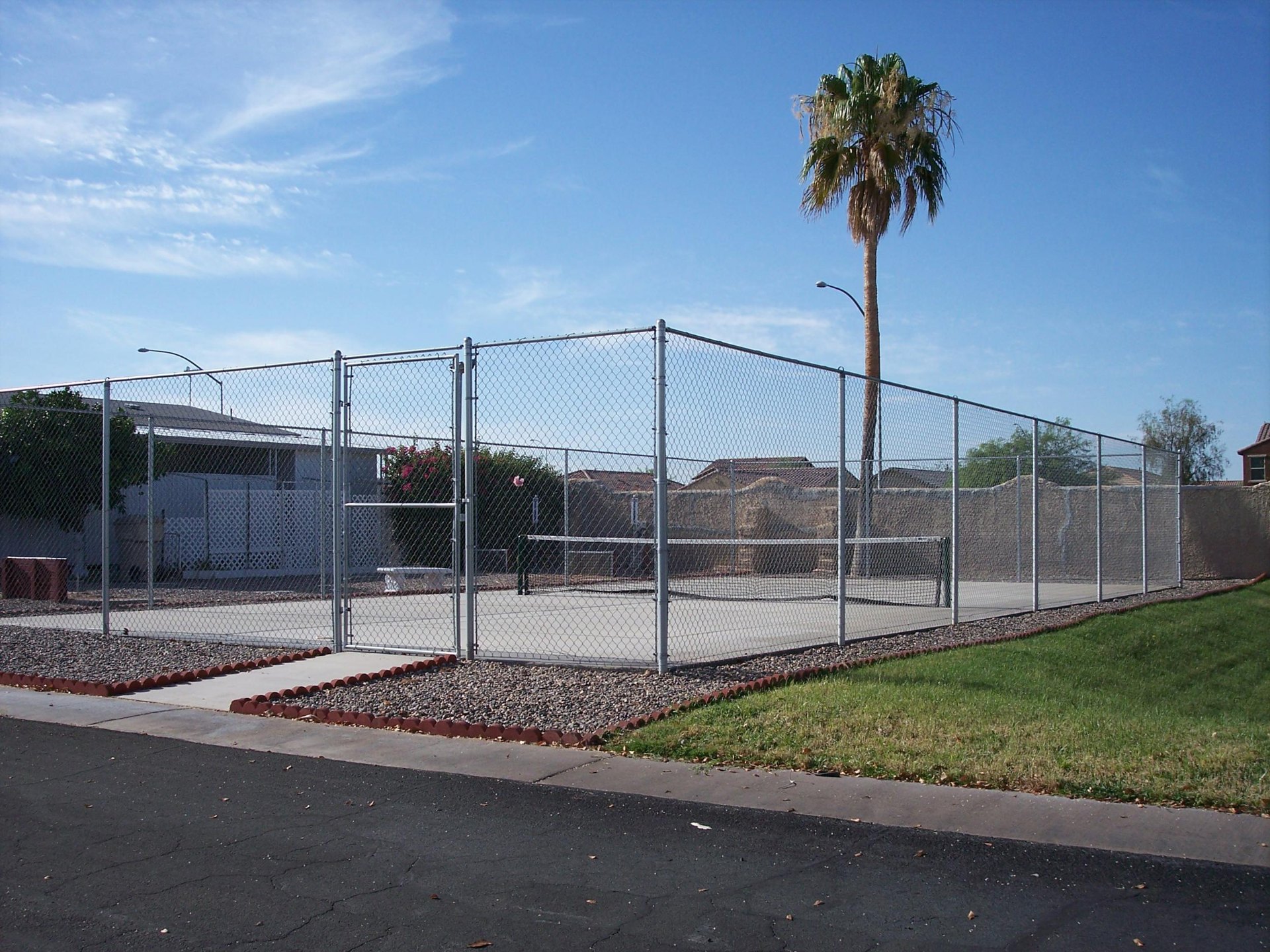 Pickleball court